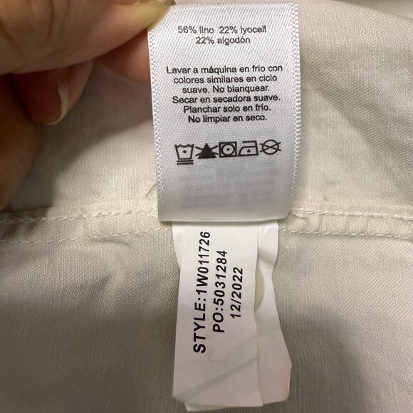 Vineyard Vines Men's Linen Blend Button Shirt Size L Classic Preppy Coastal - Picture 6 of 6